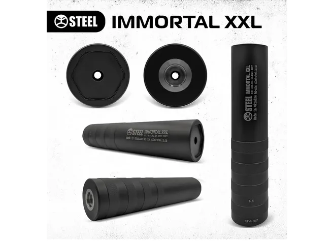 Саундмодератор Steel IMMORTAL XXL .308 15x1 Фото 2
